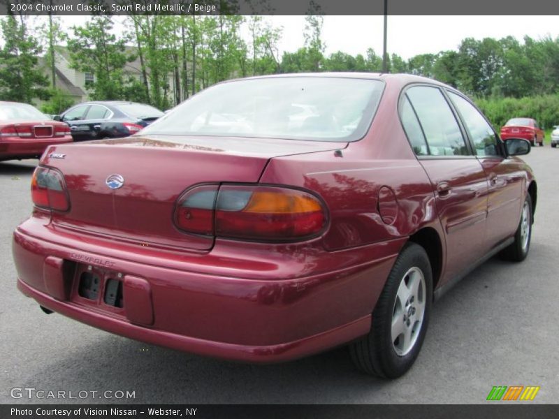 Sport Red Metallic / Beige 2004 Chevrolet Classic