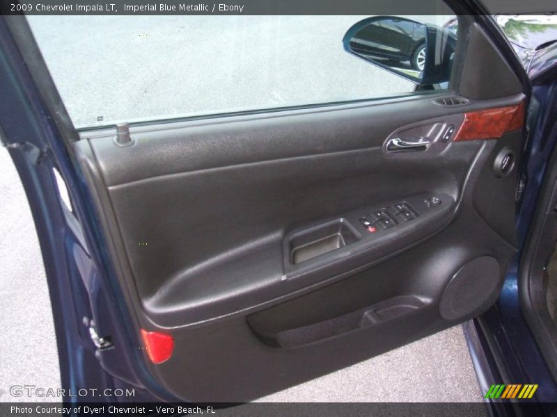 Imperial Blue Metallic / Ebony 2009 Chevrolet Impala LT