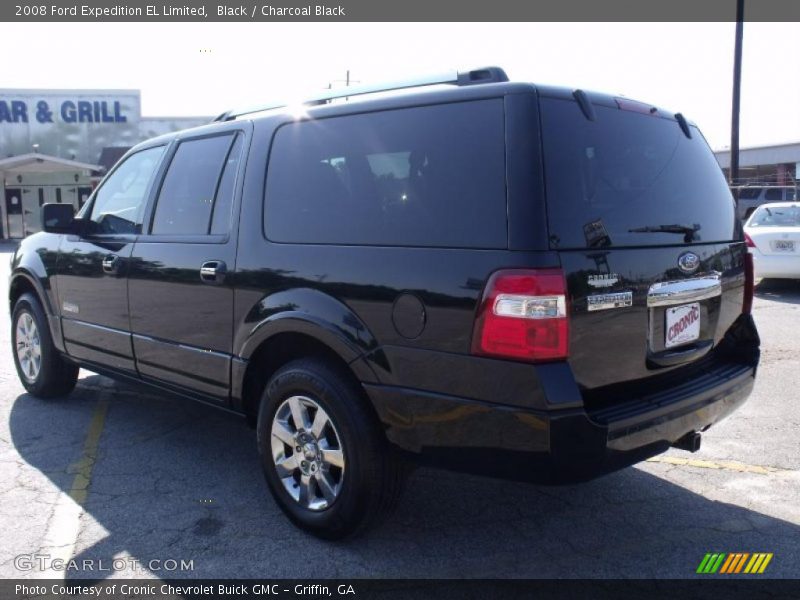 Black / Charcoal Black 2008 Ford Expedition EL Limited