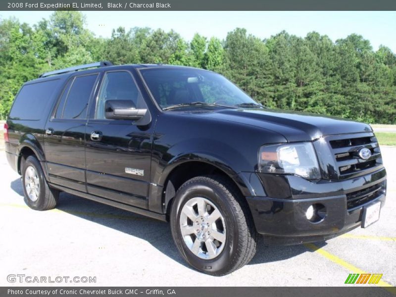 Black / Charcoal Black 2008 Ford Expedition EL Limited