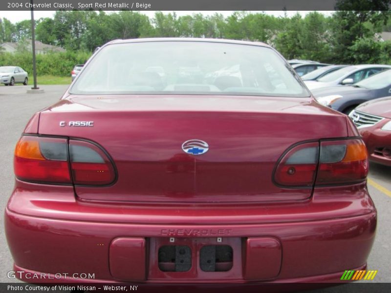 Sport Red Metallic / Beige 2004 Chevrolet Classic