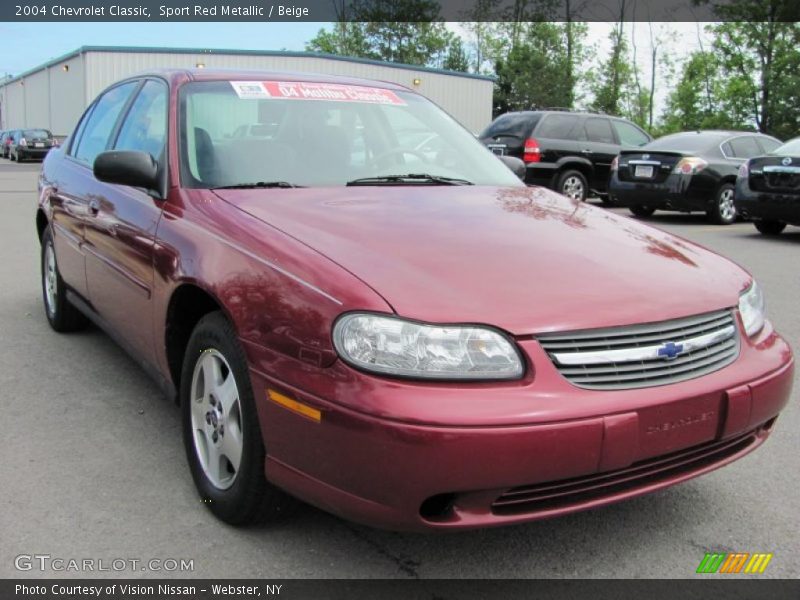 Sport Red Metallic / Beige 2004 Chevrolet Classic