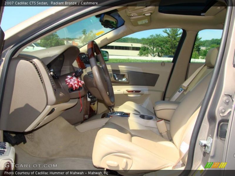 Radiant Bronze / Cashmere 2007 Cadillac CTS Sedan