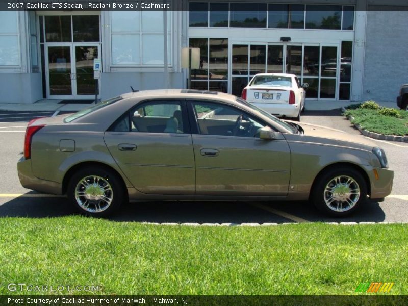 Radiant Bronze / Cashmere 2007 Cadillac CTS Sedan
