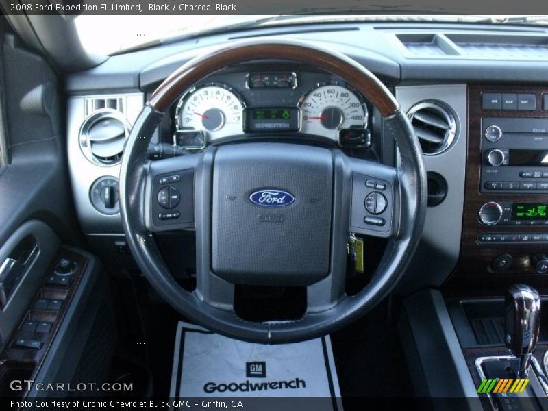 Black / Charcoal Black 2008 Ford Expedition EL Limited