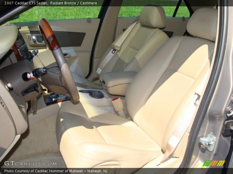 Radiant Bronze / Cashmere 2007 Cadillac CTS Sedan