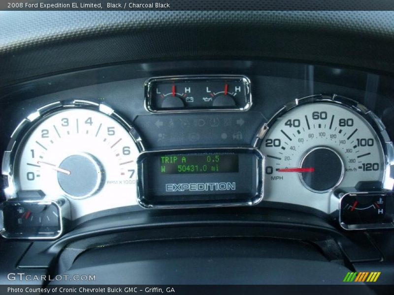 Black / Charcoal Black 2008 Ford Expedition EL Limited
