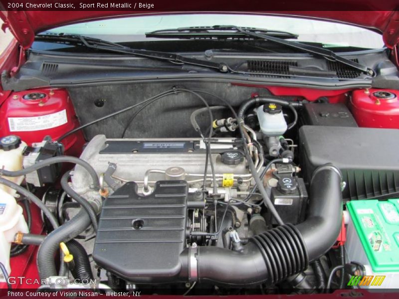 Sport Red Metallic / Beige 2004 Chevrolet Classic