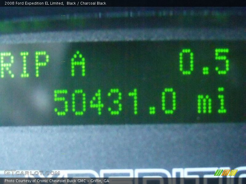 Black / Charcoal Black 2008 Ford Expedition EL Limited