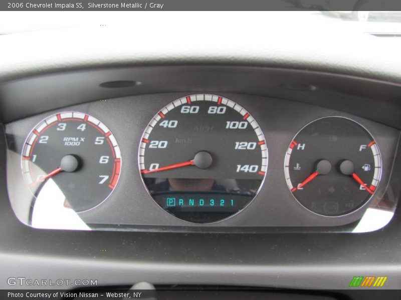 Silverstone Metallic / Gray 2006 Chevrolet Impala SS