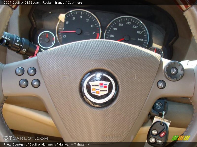 Radiant Bronze / Cashmere 2007 Cadillac CTS Sedan