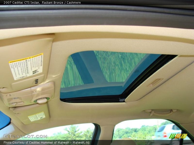 Radiant Bronze / Cashmere 2007 Cadillac CTS Sedan