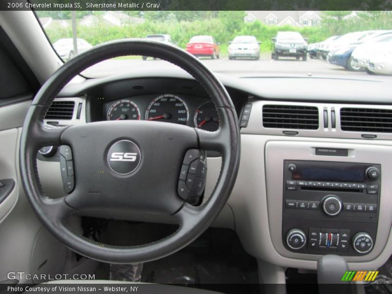 Silverstone Metallic / Gray 2006 Chevrolet Impala SS