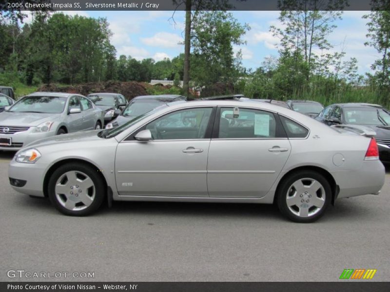 Silverstone Metallic / Gray 2006 Chevrolet Impala SS
