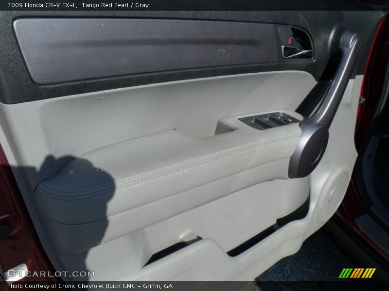 Tango Red Pearl / Gray 2009 Honda CR-V EX-L