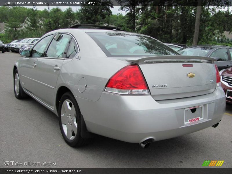 Silverstone Metallic / Gray 2006 Chevrolet Impala SS