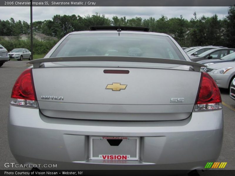 Silverstone Metallic / Gray 2006 Chevrolet Impala SS