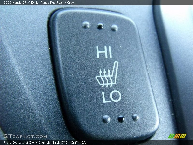 Tango Red Pearl / Gray 2009 Honda CR-V EX-L