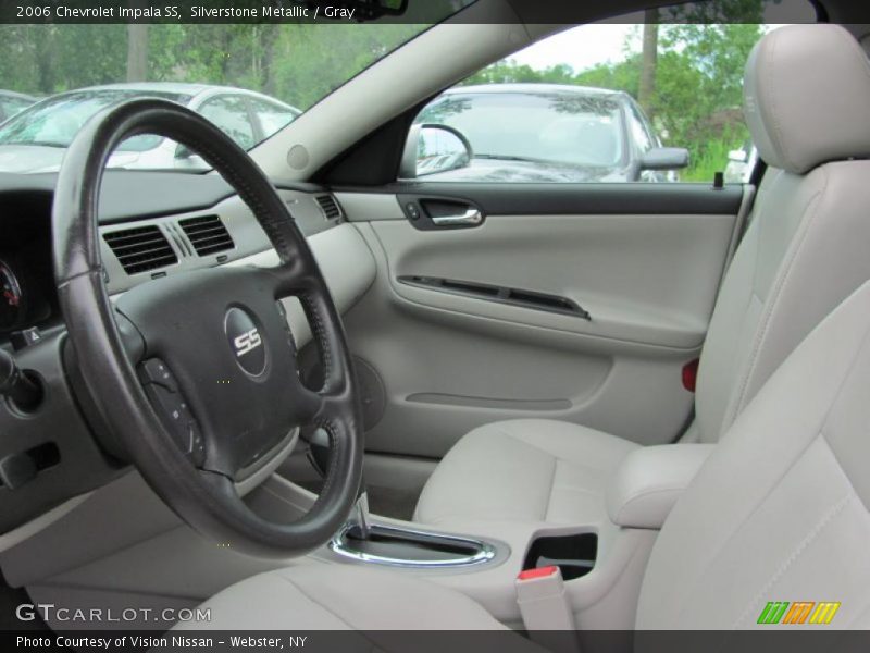 Silverstone Metallic / Gray 2006 Chevrolet Impala SS