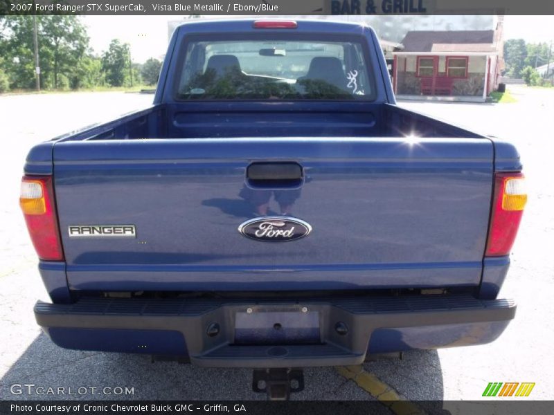 Vista Blue Metallic / Ebony/Blue 2007 Ford Ranger STX SuperCab