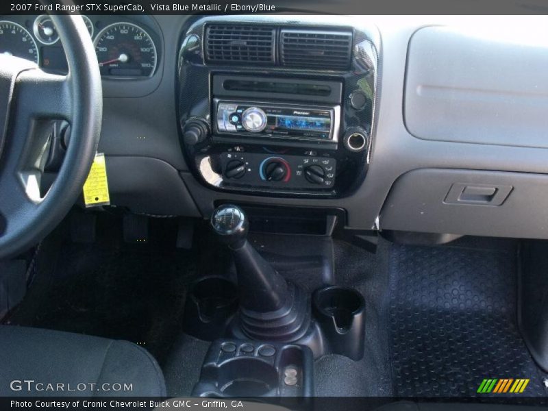 Vista Blue Metallic / Ebony/Blue 2007 Ford Ranger STX SuperCab
