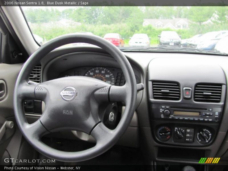 Blue Dusk Metallic / Sage 2006 Nissan Sentra 1.8