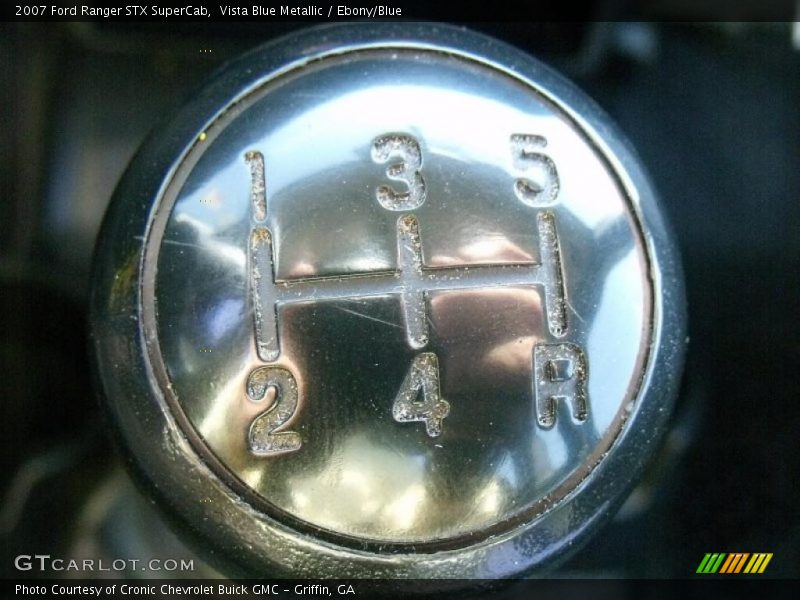 Vista Blue Metallic / Ebony/Blue 2007 Ford Ranger STX SuperCab