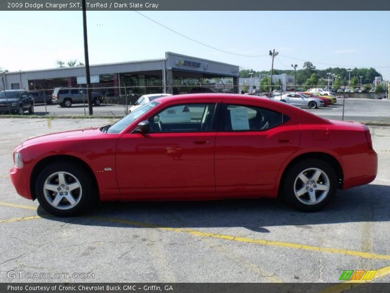 TorRed / Dark Slate Gray 2009 Dodge Charger SXT