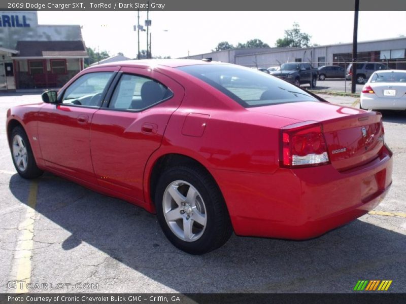 TorRed / Dark Slate Gray 2009 Dodge Charger SXT
