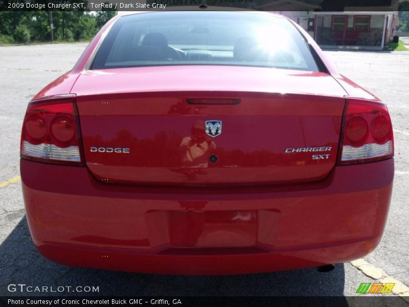 TorRed / Dark Slate Gray 2009 Dodge Charger SXT