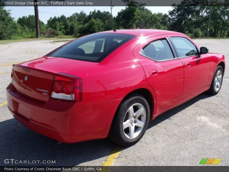 TorRed / Dark Slate Gray 2009 Dodge Charger SXT