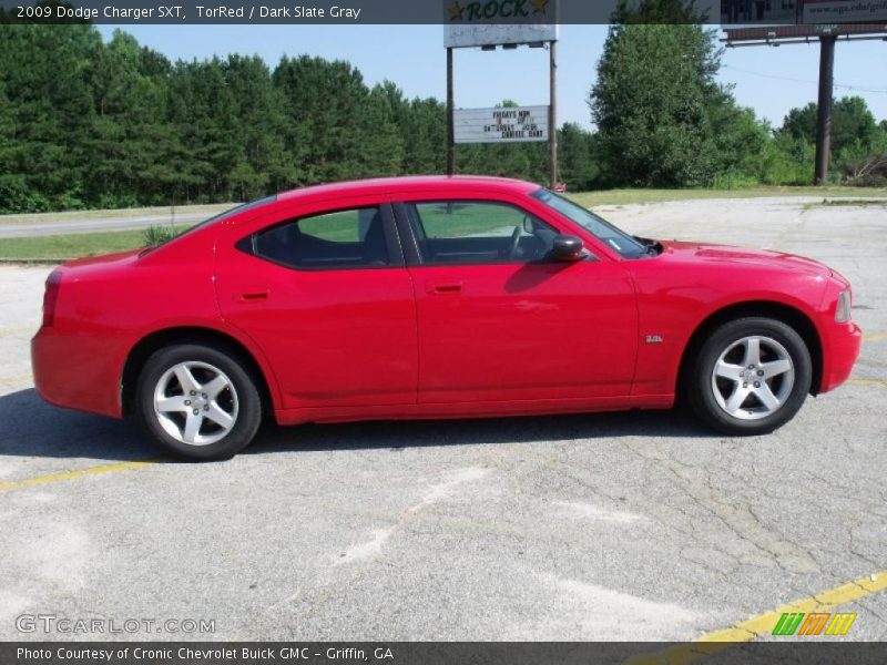 TorRed / Dark Slate Gray 2009 Dodge Charger SXT