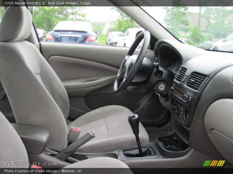 Blue Dusk Metallic / Sage 2006 Nissan Sentra 1.8