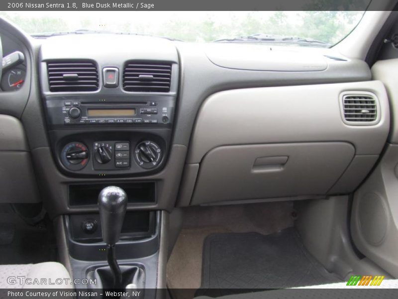 Blue Dusk Metallic / Sage 2006 Nissan Sentra 1.8
