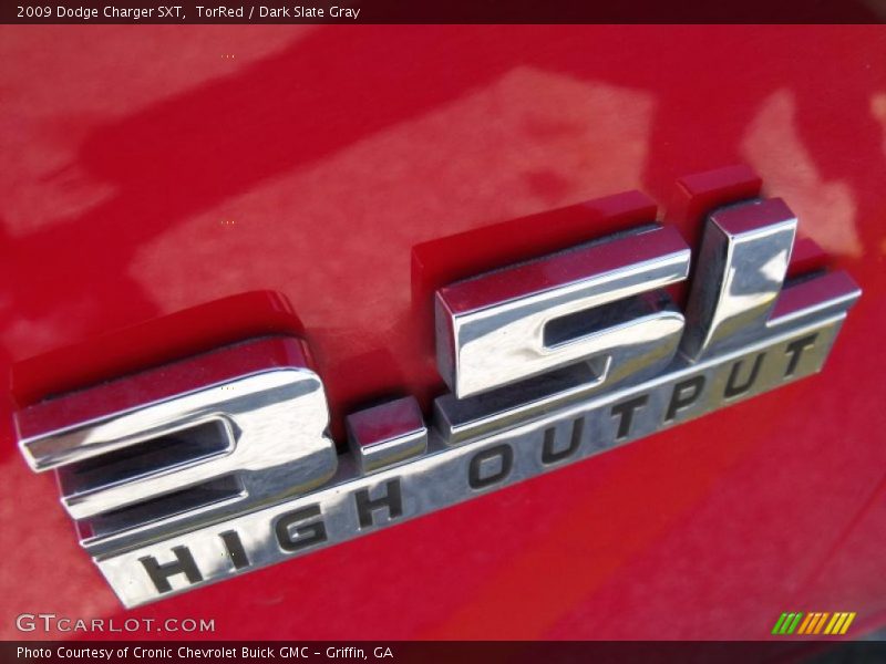 TorRed / Dark Slate Gray 2009 Dodge Charger SXT