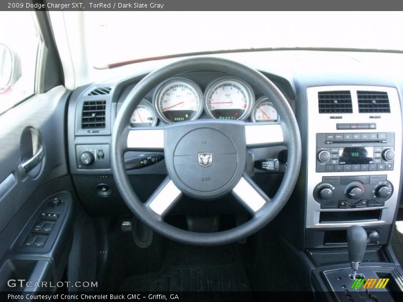 TorRed / Dark Slate Gray 2009 Dodge Charger SXT