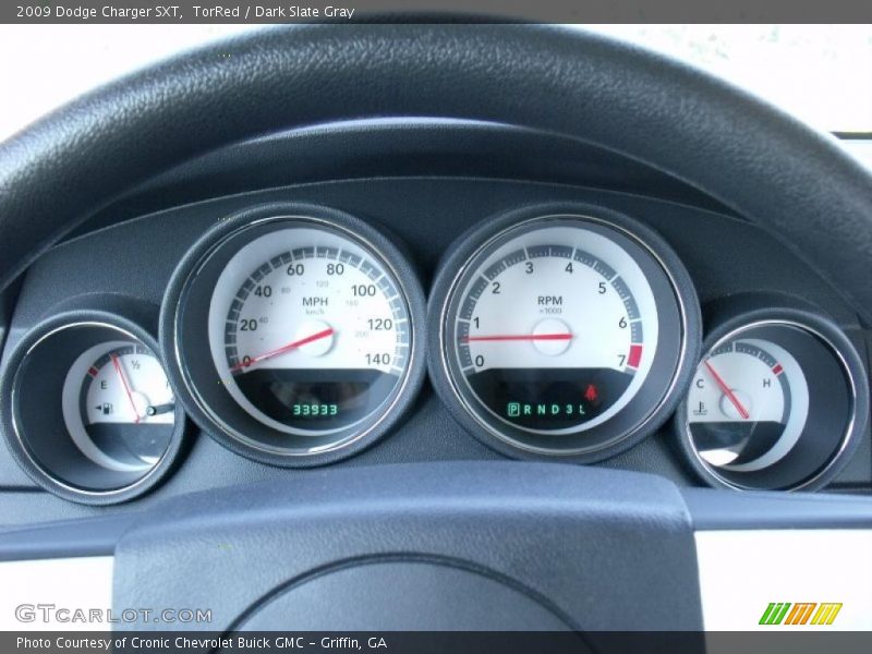 TorRed / Dark Slate Gray 2009 Dodge Charger SXT