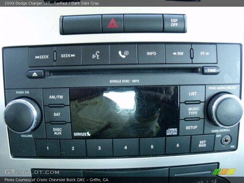 TorRed / Dark Slate Gray 2009 Dodge Charger SXT