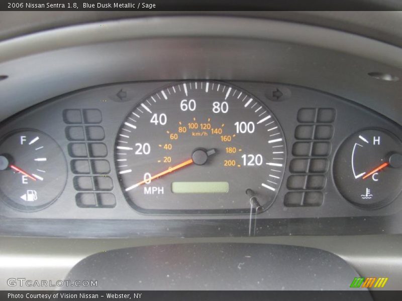Blue Dusk Metallic / Sage 2006 Nissan Sentra 1.8
