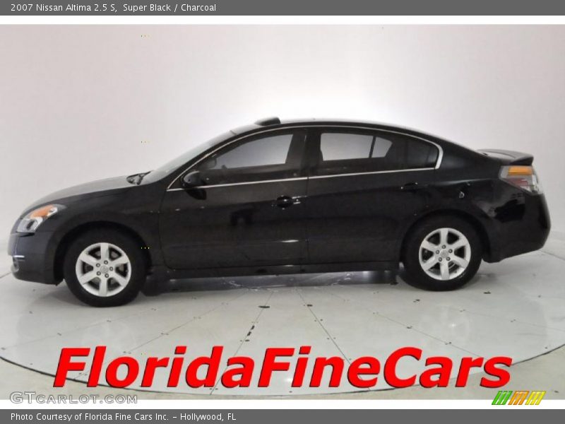 Super Black / Charcoal 2007 Nissan Altima 2.5 S