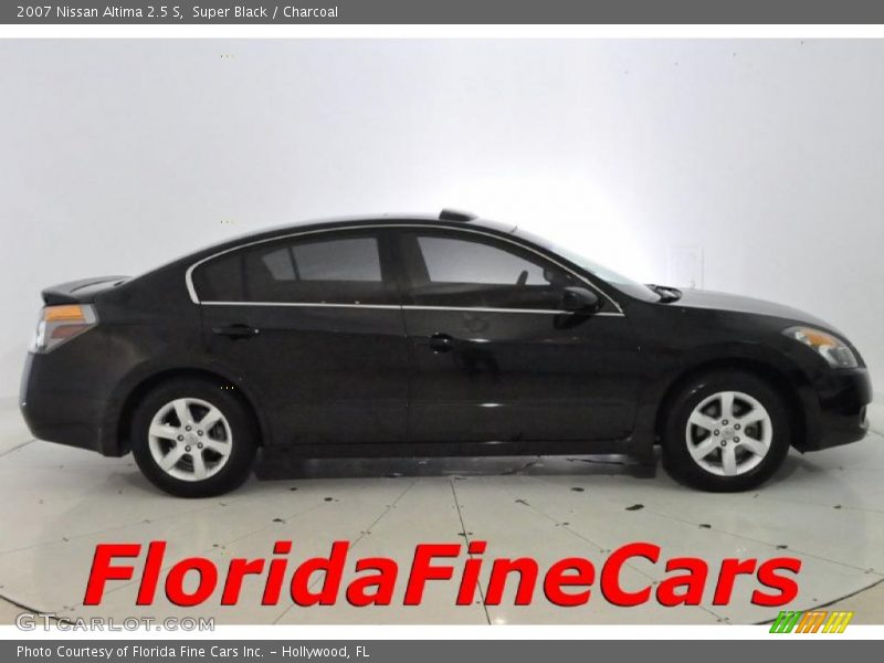 Super Black / Charcoal 2007 Nissan Altima 2.5 S