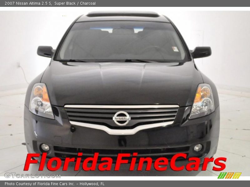 Super Black / Charcoal 2007 Nissan Altima 2.5 S