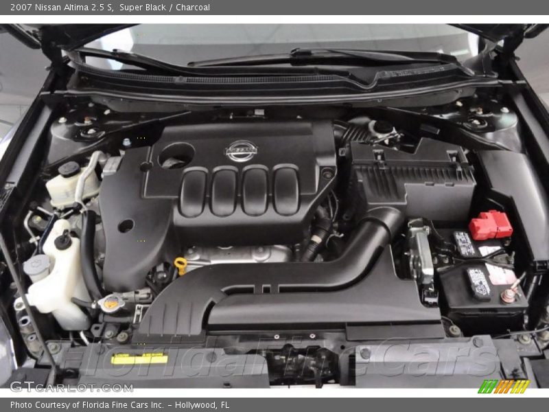 Super Black / Charcoal 2007 Nissan Altima 2.5 S