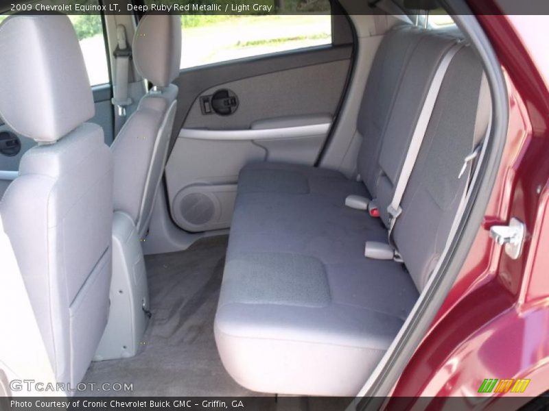 Deep Ruby Red Metallic / Light Gray 2009 Chevrolet Equinox LT
