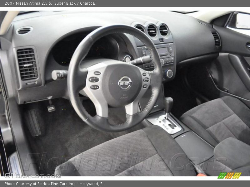 Super Black / Charcoal 2007 Nissan Altima 2.5 S