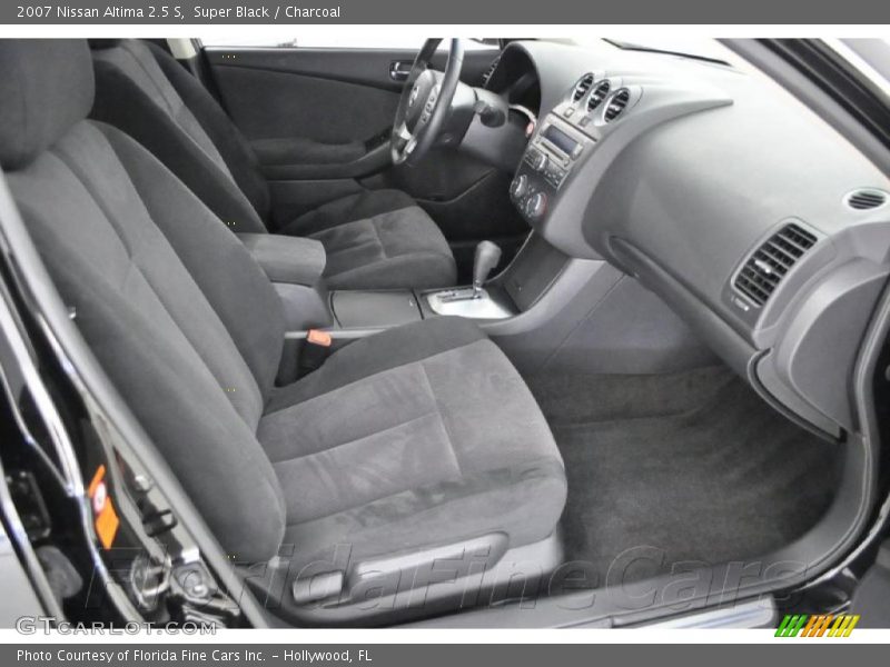 Super Black / Charcoal 2007 Nissan Altima 2.5 S