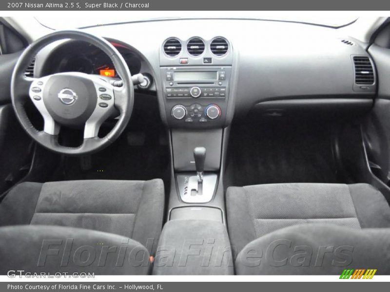 Super Black / Charcoal 2007 Nissan Altima 2.5 S