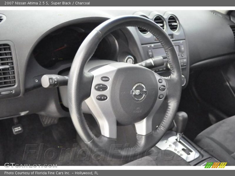 Super Black / Charcoal 2007 Nissan Altima 2.5 S