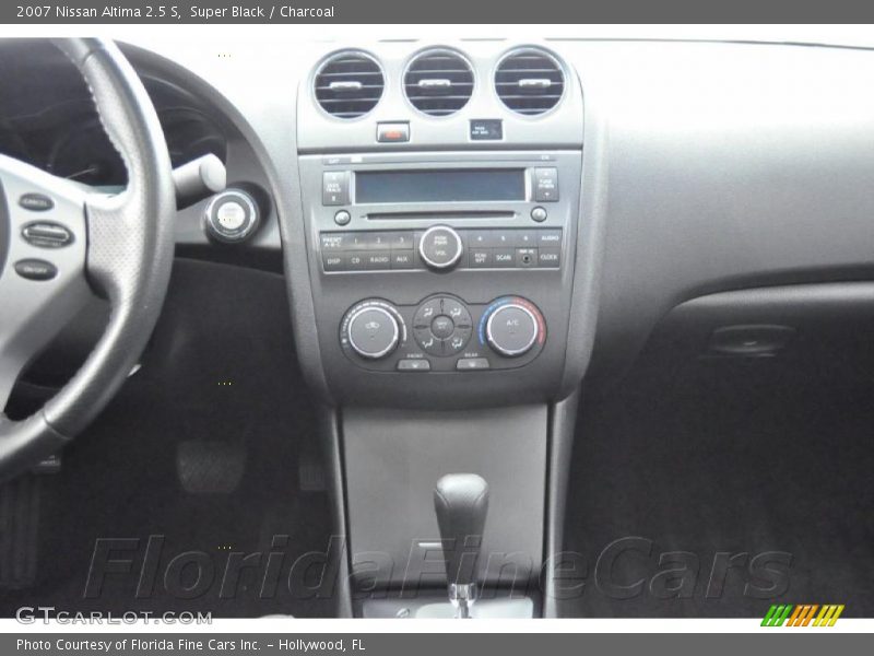 Super Black / Charcoal 2007 Nissan Altima 2.5 S