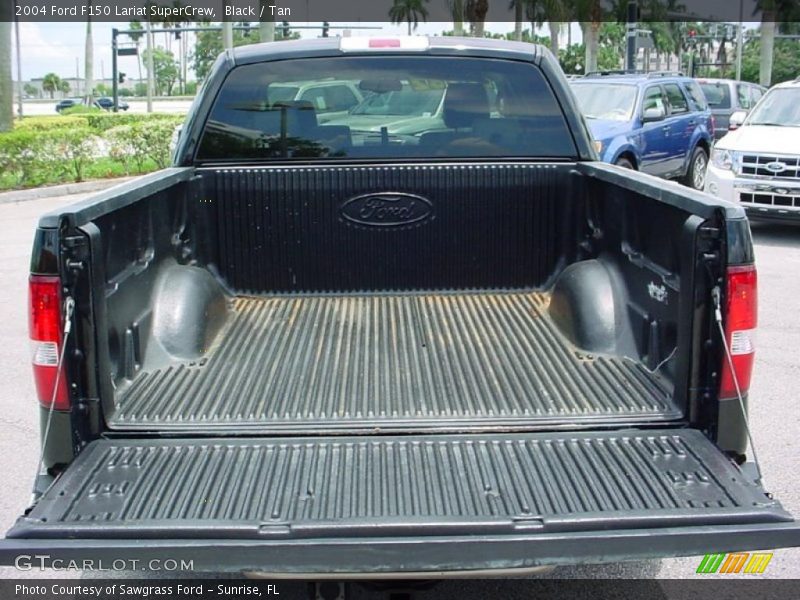 Black / Tan 2004 Ford F150 Lariat SuperCrew